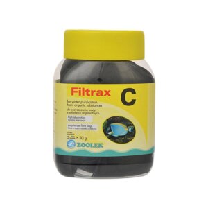 Активоване вугілля Zoolek Aquafix / Filtrax C 5х50г