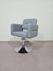 Перукарське крісло Beatrice HC181H на гідравліці сірий