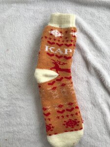 Шкарпетки жіночі вовняні (зима). Розмір 36-38. Колір помаранчевий