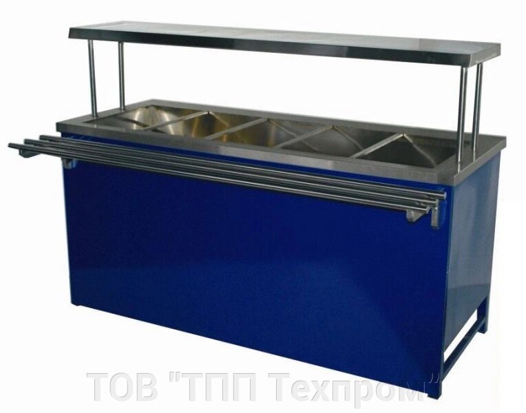 Мармит вторых блюд МСЭ-2 СТАНДАРТ 304/Ст.3 FRIGATA 1800.0 (мм) ##от компании## ТОВ ТП "Техпром" - ##фото## 1