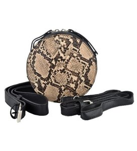 Крос-боді бежевий 15х15х7см Арт 8331-1