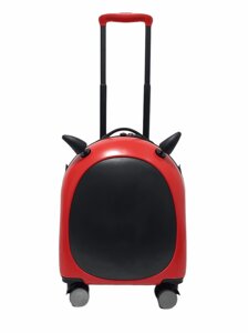 Дитяча валіза маленька S ABS-пластик Airtex 961 45,53422,5см 30л Червоний