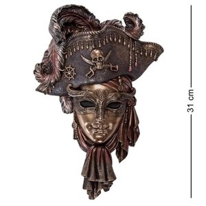 Статуетка Veronese венеціанська маска Пірат WS-324