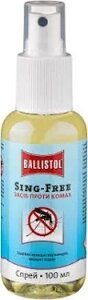 Спрей Ballistol Stichfrei проти комарів і кліщів 100 мл (полімер спрей)