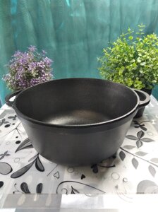 Каструля чавунна лита ТМ Термо v = 4 л, d = 240 мм, h = 115 мм, без кришки