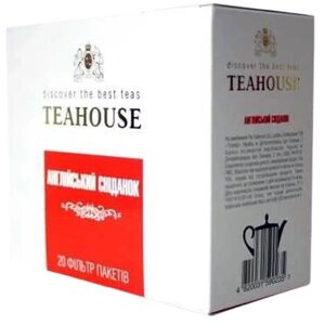 Чай пакетований, TM Teahouse Англійський сніданок, 20х4 г (Grand packs)
