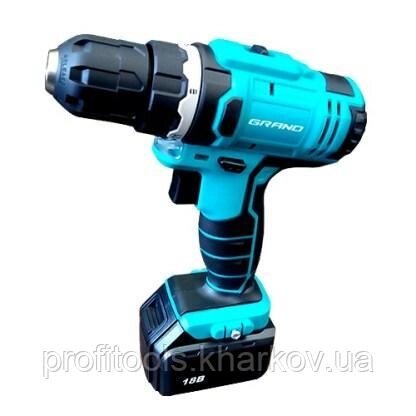 Шуруповерт аккумуляторный Grand ДА-18М (2Li-Ion по 3Ач) ##от компании## Profi Tools - ##фото## 1