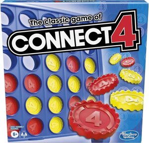 Настільна гра збери 4-ку в ряд Hasbro Gaming CONNECT 4 Classic