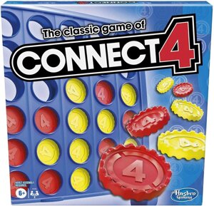 Настільна логічна гра Збери 4-ку до ряду Connect 4 A5640 Hasbro