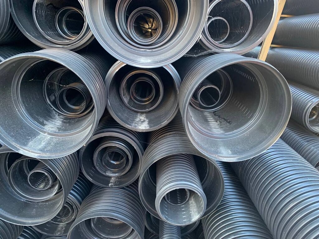 Гофровані каналізаційні труби SN10 ID Ø300мм, 6000 мм PRAGMA (Pipelife) від компанії ТОВ БАЛТИКА ПЛЮС - фото 1