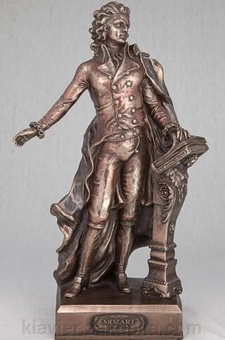 Статуетка "Вольфганг Амадей Моцарт" (32 см) від компанії Нотний магазин "Клавир" - фото 1