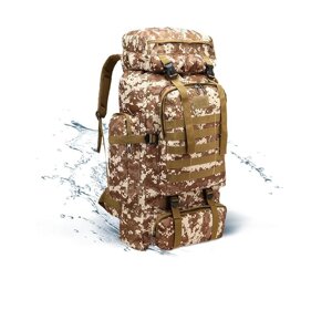 Рюкзак 80 л 70+ 10 л. тактичний військовий Піксель туристичний експедиційний похідний місткий