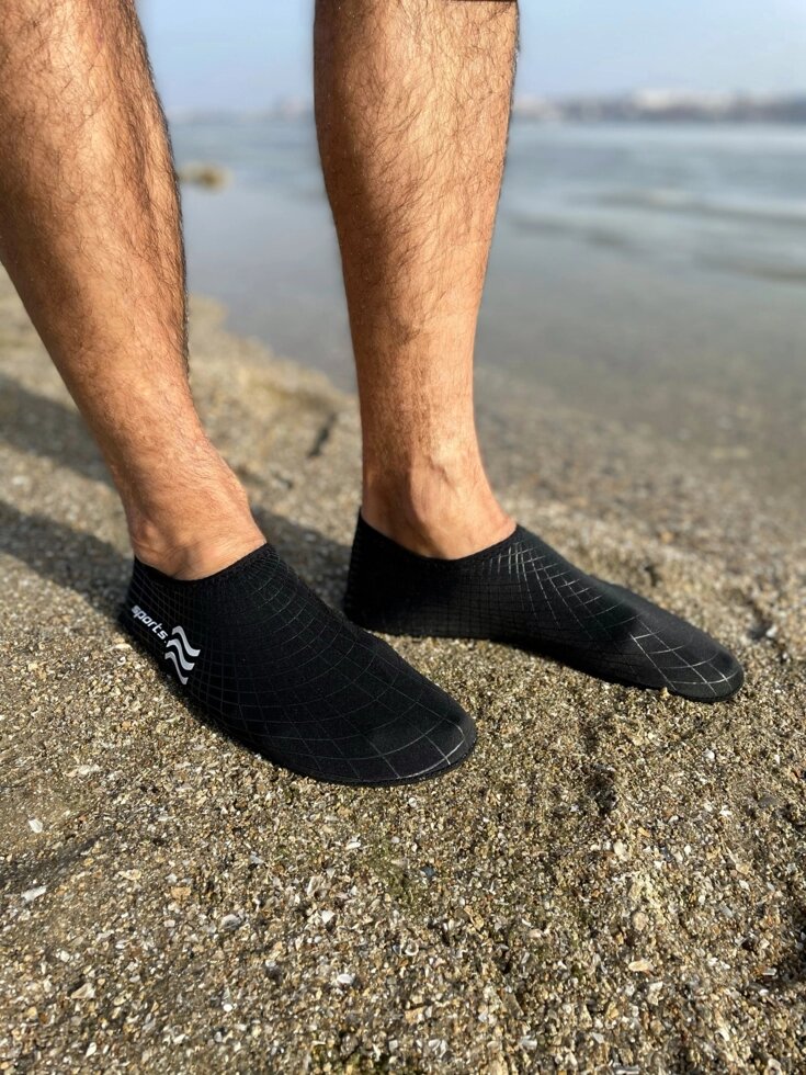 Неопреновая обувь аквашузы Skin Shoes размеры 40-46 ##от компании## «Водная Тема» Интернет-магазин - ##фото## 1
