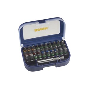 Набір біт Mix 25 мм у компактному кейсі з тримачем 31 шт, Irwin IW6062526
