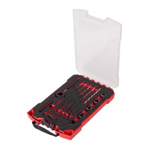 Набір метчиків і плашок метричних MILWAUKEE М3-М7, (17шт)