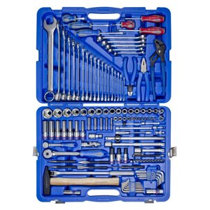 Набір інструментів універсальний 128 од. 1/4"+1/2" 6-гранні KING TONY