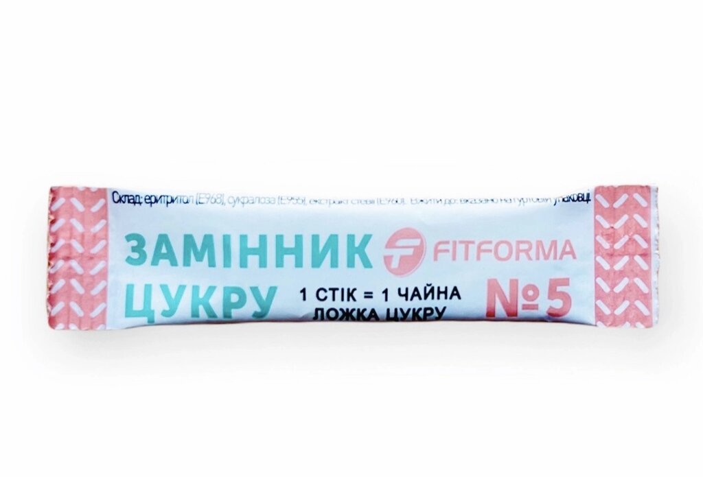 Натуральный заменитель сахара ФитФорма №5, стик 1 шт ##от компании## Диетмаркет "Душечка" - ##фото## 1
