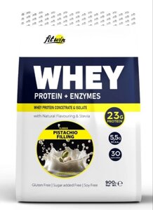 WHEY PROTEIN "Фісташковий пломбір" ТМ FitWin, 900 г