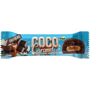 Батончик без цукру Coco Caramel "Шоколад", FitWin, 40 г