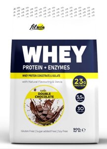 WHEY PROTEIN "Подвійний шоколад" ТМ FitWin, 900 г