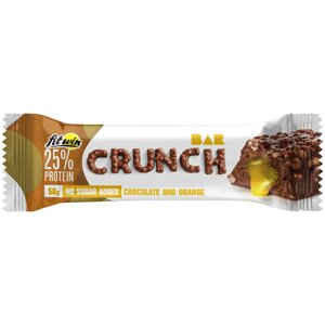 Протеїновий батончик без цукру Crunch Bar "Шоколад та апельсин", FitWin, 50 г