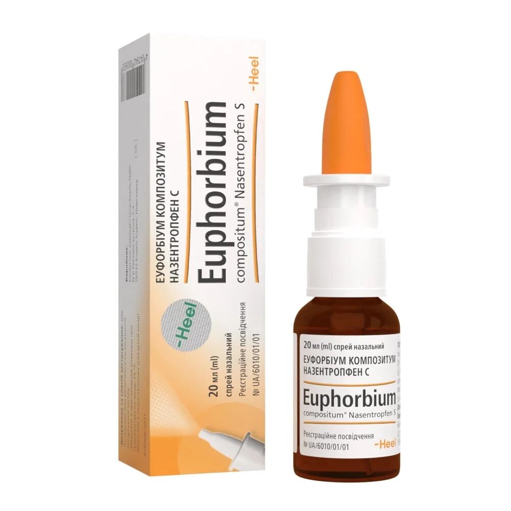 Еуфорбіум композитум Назентропфен С (Еuphorbium comp. Nasentrophen S) від компанії Альфа Медікал - фото 1
