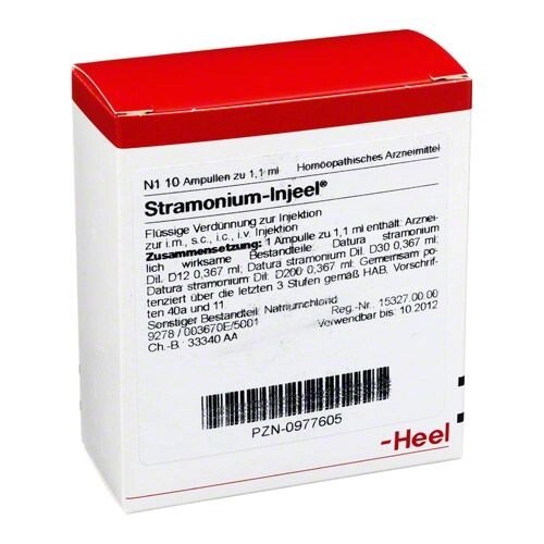 Страмоніум Ін'єль 1,1мл.амп.№5 (Stramonium - Injeel) від компанії Альфа Медікал - фото 1