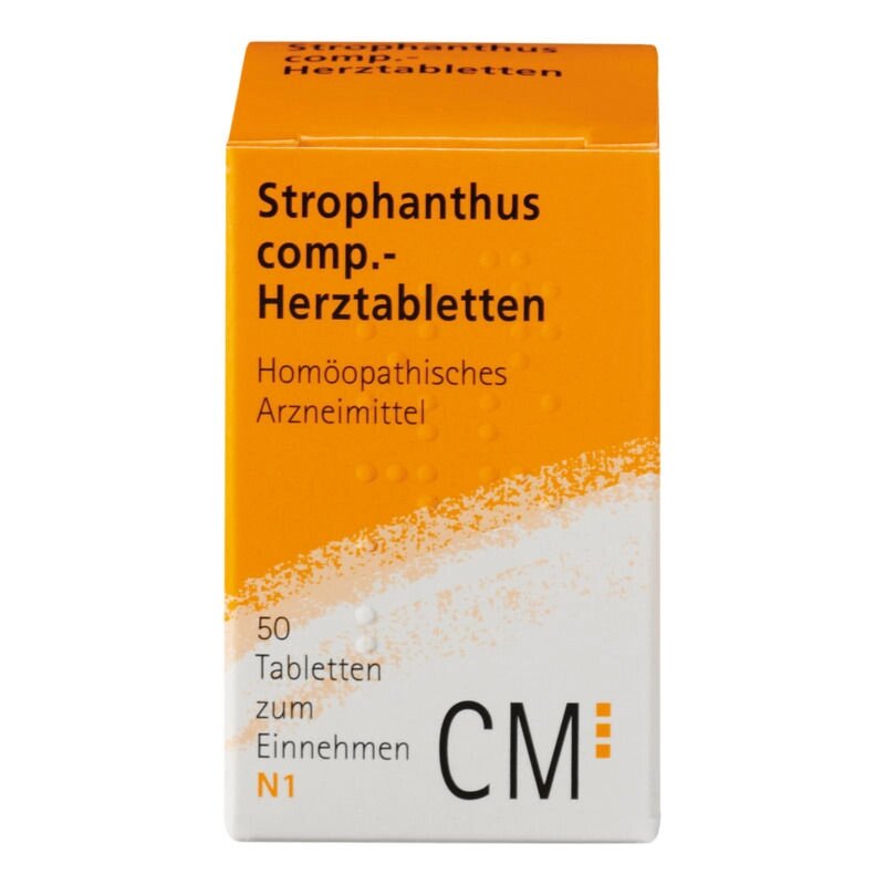Строфантус композитум таб.№50 (Strophanthus comp.-Herztabletten) від компанії Альфа Медікал - фото 1