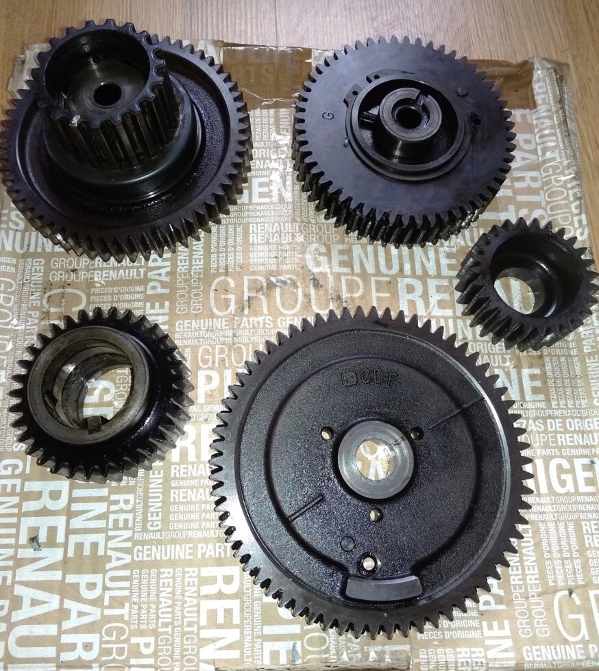 Шестерні ГРМ комплект Renault Master (1998-2010) 8200163028, 8200810829,8200413951,8200044197, FK210, LY1131,97401007991 від компанії DUCATOMARKET - фото 1