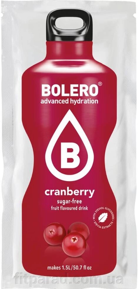 Bolero Drinks без цукру ЖУРАВЛИНА від компанії ФітПарад - фото 1