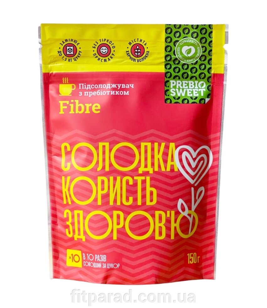Сахарозаменитель, Prebiosweet Fibre, 150 г ##от компании## ФитПарад - ##фото## 1