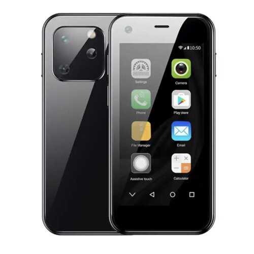 Маленький мобільний смартфон сенсорний Soyes XS 13 Чорний