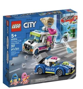 LEGO City Погоня поліції за вантажівкою з морозивом (60314)