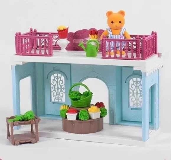 Овочевий магазин і флоксовий ведмедик, ігровий набір від компанії ARTMOS - Інтернет магазин - фото 1