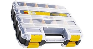 Двосторонній органайзер для інструментів 12.5", 34 секції, СИЛА 330215