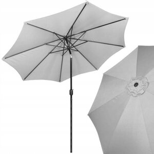 Стояча парасолька 290см Springos Сірий