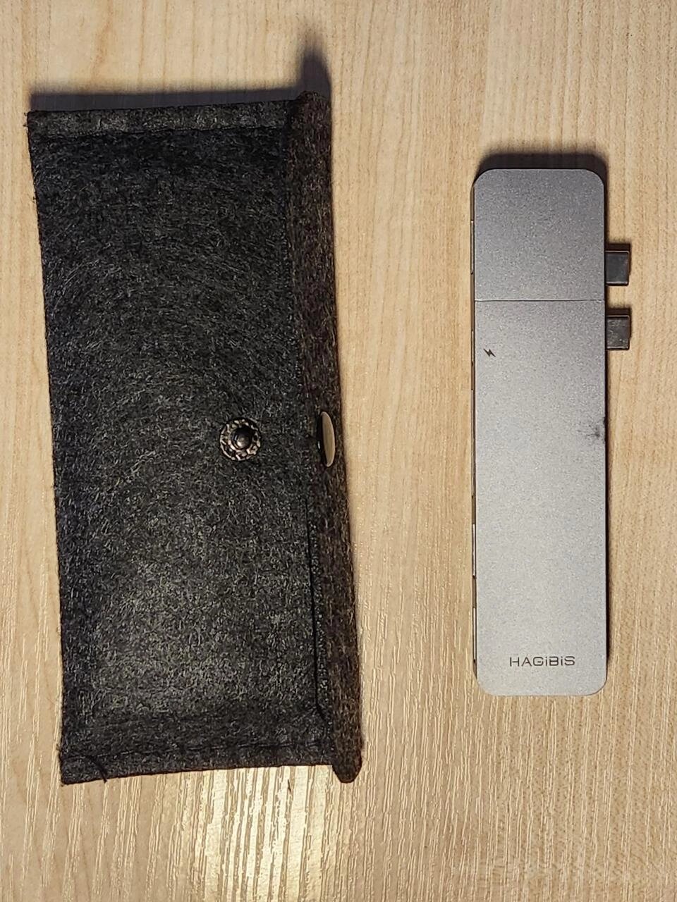 Tipe C HUB MacBook 6v1 Hagibis від компанії ARTMOS - Інтернет магазин - фото 1