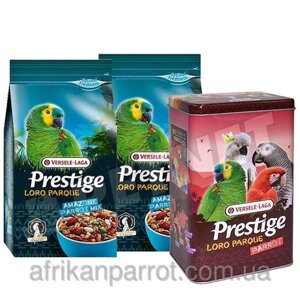 Versele-Laga Корм для папуг Амазон 1кг. Prestige premium (Amazon Parrot Loro Parque Mix).