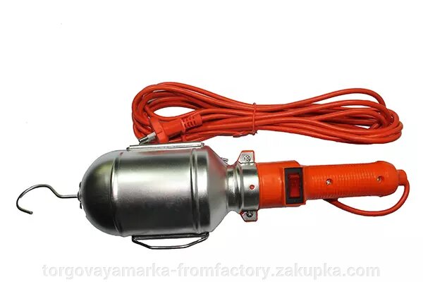 Переноска с лампой 5 метров (5A 250V MAX 60-100W) ##от компании## Торговая Марка "FromFactory" - ##фото## 1