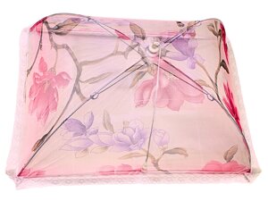 Антимоскітна сітка прямокутна на стіл для захисту їжі від комах 30 х 85см: Цветок