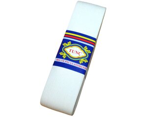 Резинка білизняна TUNÇ біла 4.5см/5м