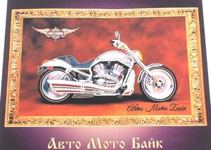 Набір для вишивання бісером 25х35см: Рис-105 Авто Мото Байк