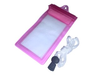 Чохол для підводної зйомки Рожевий 19х10см