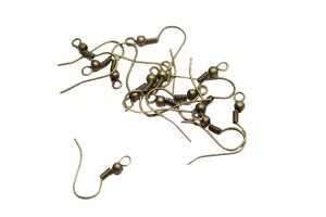 Швензи заготовки для сережок антик 60шт