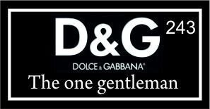 243 «The one gentleman» від Dolce & Gabbana - 50 мл