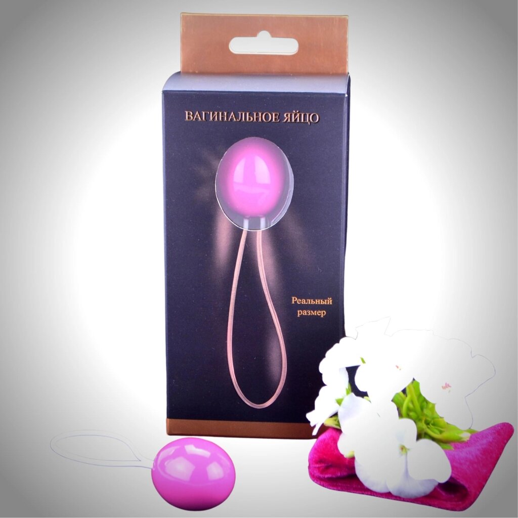 Тренажер Кегеля вагінальне яйце 60 гр. для м'язів тазу від компанії Imfitness Shop - фото 1