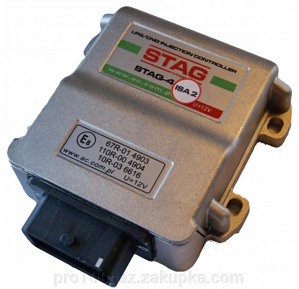 Електроніка послідовного упорскування газу Stag 4 ISA 2 4 іліндра від компанії Pro100Gaz Установка і продаж (ГБО) - фото 1