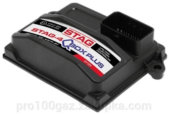 Електроніка послідовного упорскування газу Stag Q-BOX Plus від компанії Pro100Gaz Установка і продаж (ГБО) - фото 1