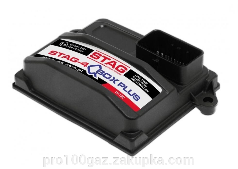 Електронний блок управління Stag Q Box Plus від компанії Pro100Gaz Установка і продаж (ГБО) - фото 1