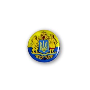 Значок, герб Украіни.